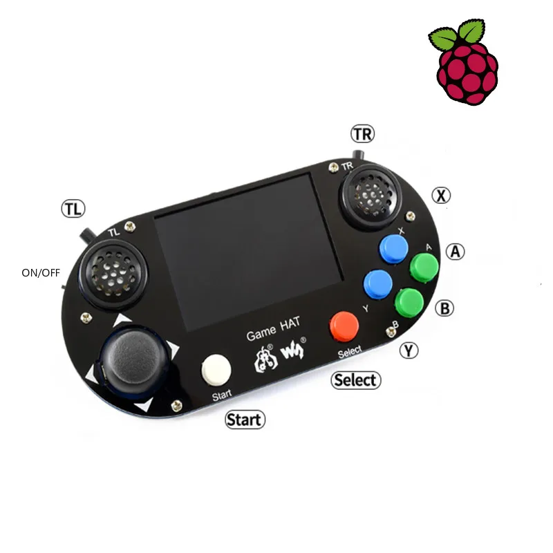 Raspberry Pi 3 B+ Plus/3B/Zero W RetroPie игровая шляпа Консоль геймпад с 480x320 3,5 дюймовый ips экран