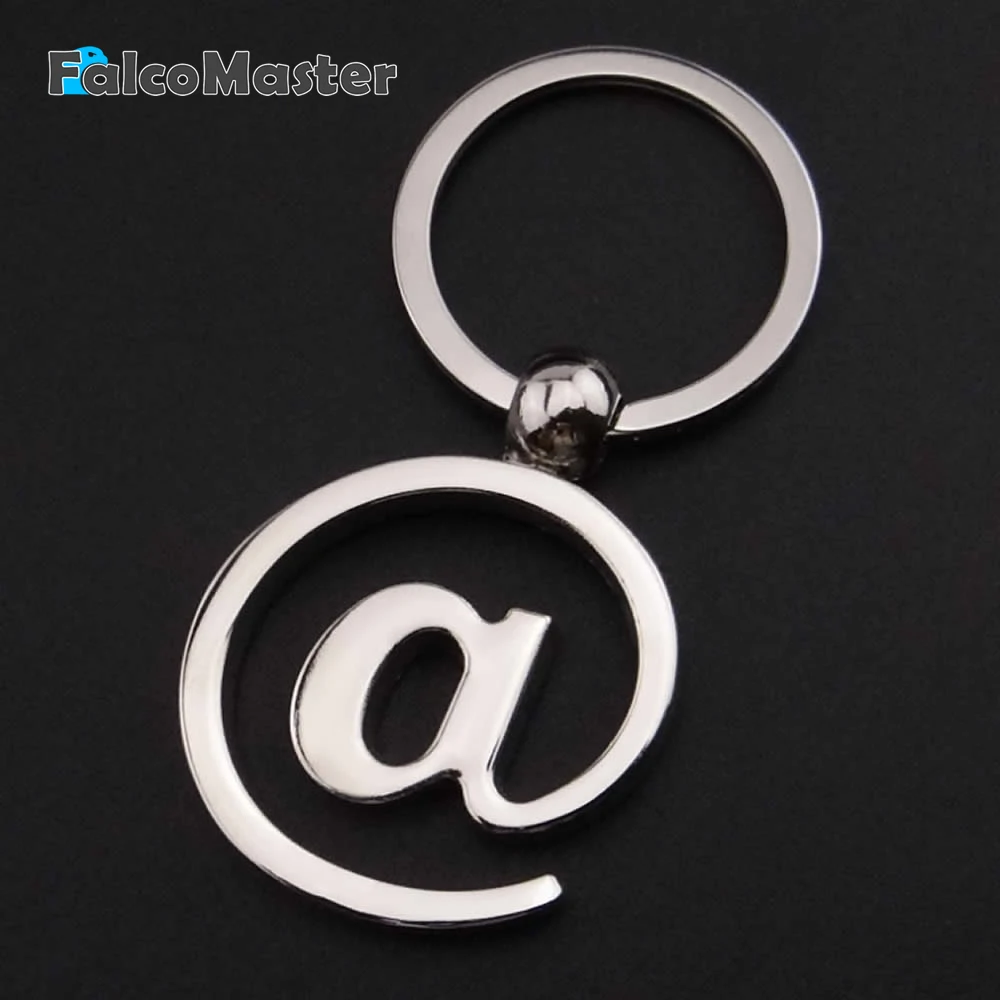 

Little Mouse @ Logo Car Keychains Computer Keyboard Key Chain Keyring Pendant Personality gift