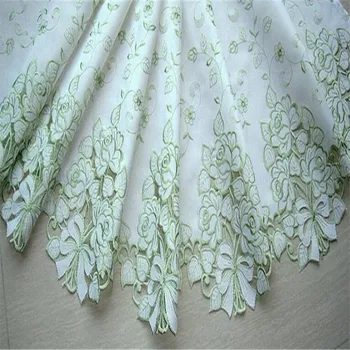 

Free Shipping high quality tube Curtain green lace Coffee Curtain Kitchen Short Curtain Small Curtain for Home window decoration