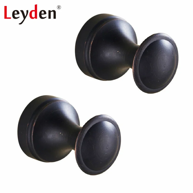 Leyden ORB Round Hanging Hook Wall Mounted Clothes Hook Copper Metal