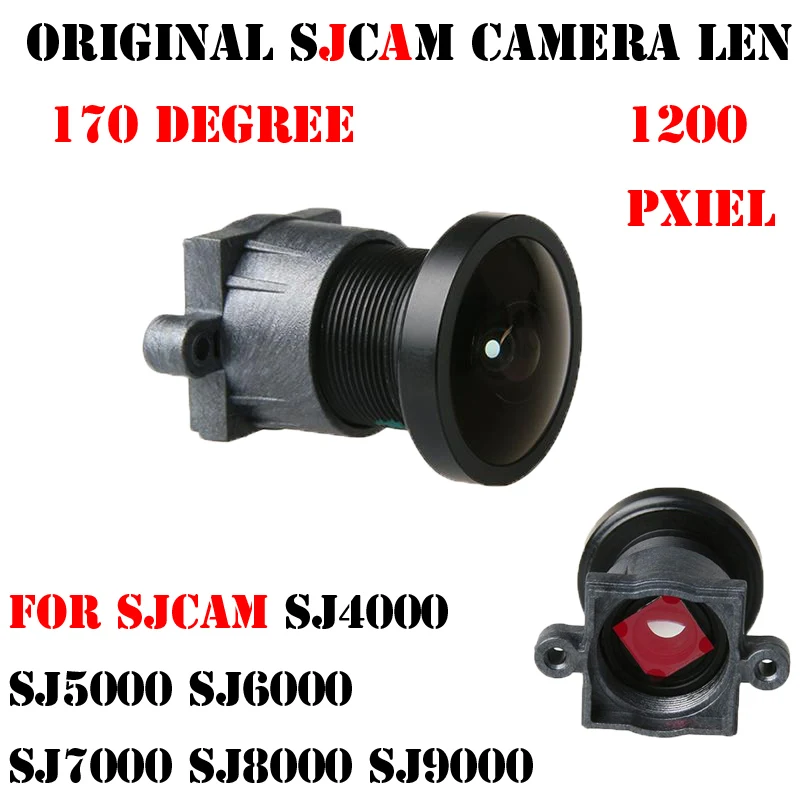 

newest 170degree 1200 pxiel SJCAM sj4000 camera len for SJCAM sj4000 sj 4000 wifi sj5000 sj6000 sj7000 sj8000 sj9000 camera
