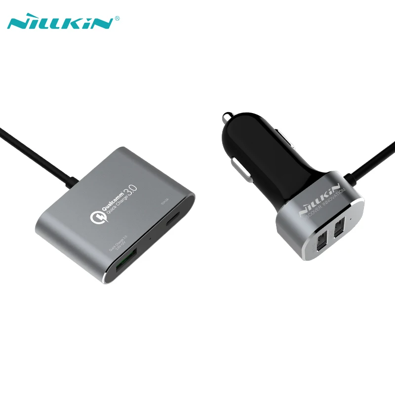 Устройство для быстрой зарядки Nillkin 4 порта два внешних разъема Micro USB Type C 3 0
