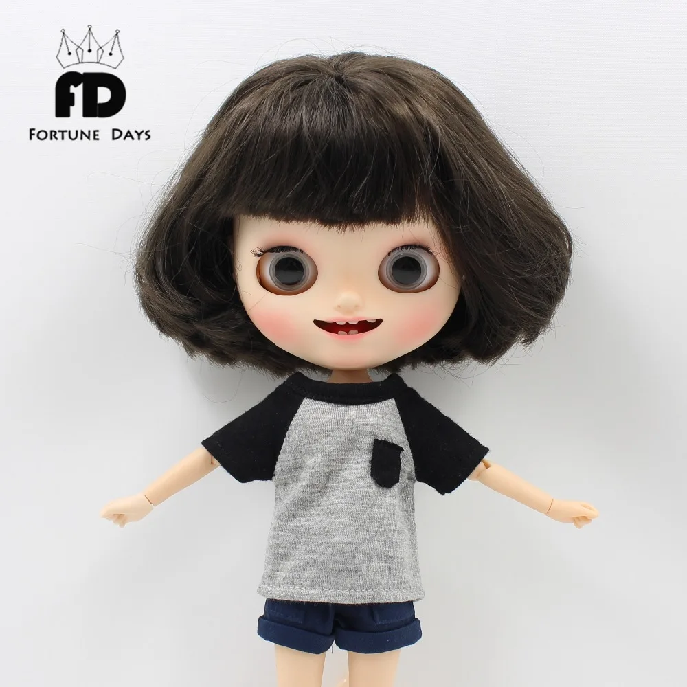 DBS blyth doll icy футболка шорты штаны крутая Повседневная рубашка для мальчиков и