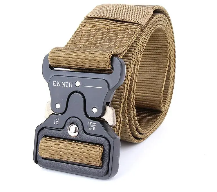 Military Equipment Quick Release Army Belt Men Heavy Duty Combat