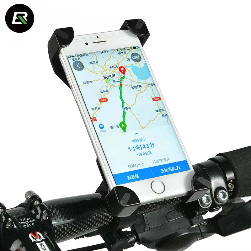 Rockbros MTB велосипед держатель телефона 3,5 ''-7'' умный мобильный сотовый телефон держатель Стенд велосипедный руль крепление водонепроницаемый держатель для телефона аксессуары