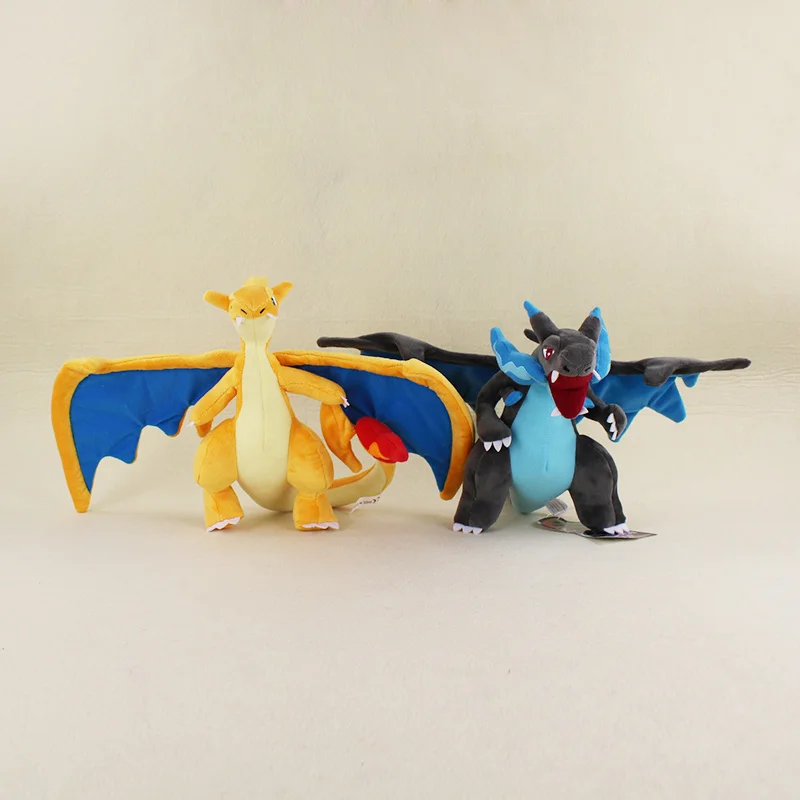 2 Styles Charizard Plush Dolls Mega evolution XY Charizard Plush Soft Stuffed Animals Toys For Kids