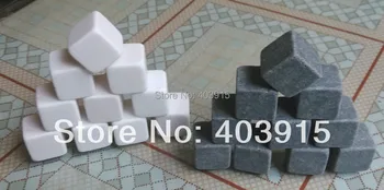 

free shipping 150 sets 9pcs/set white whisky stones, whisky rocks,whisky stone
