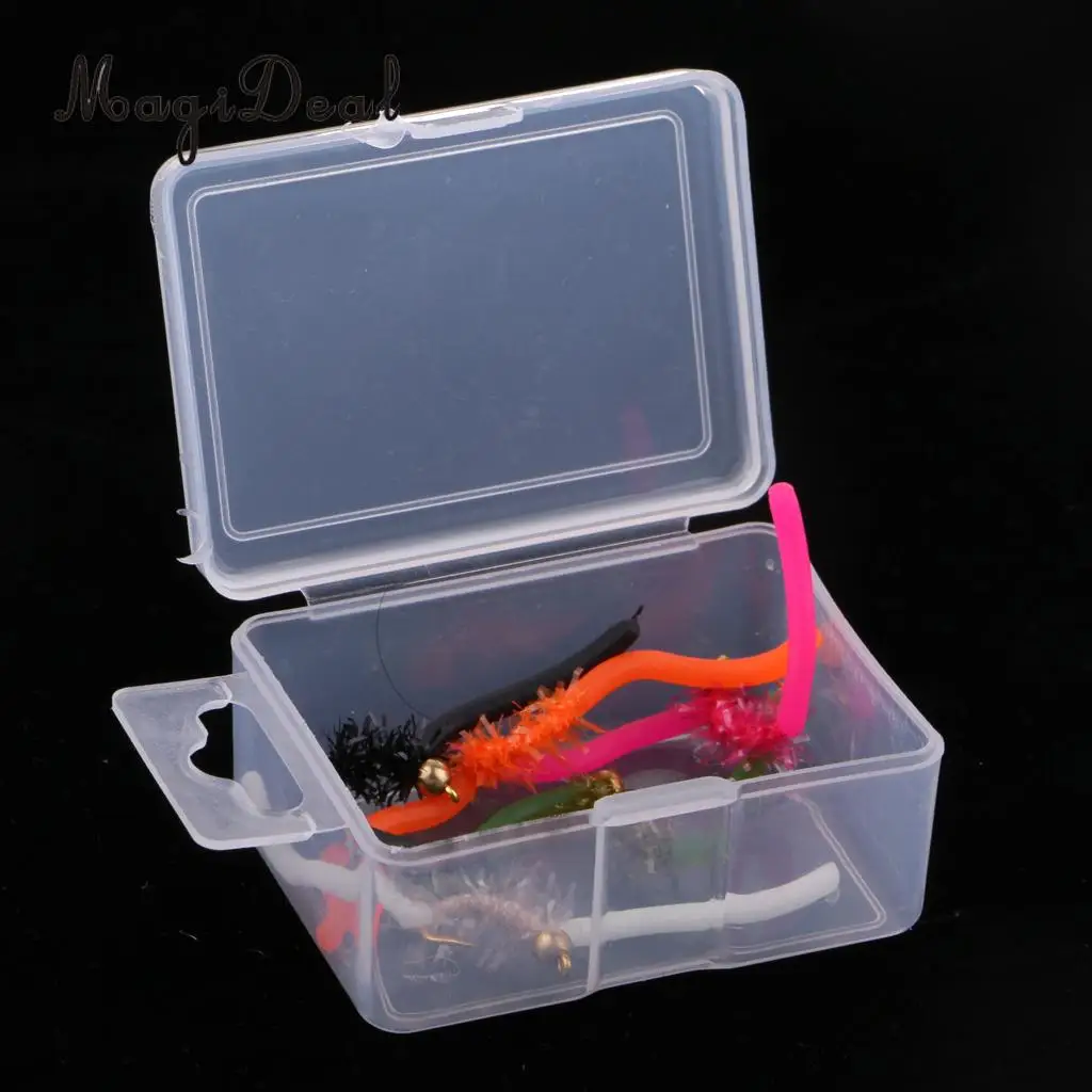 5pcs San Juan Worm Fly Fishing Trout Flies Assortment Power Bead Trout Nymph Fly Fishing Flies