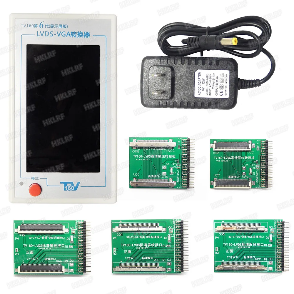 

TV160 Generation of LVDS Turn VGA Converter With The Display LCD/LED TV Motherboard Tester Mainboard Tool Free Shipping