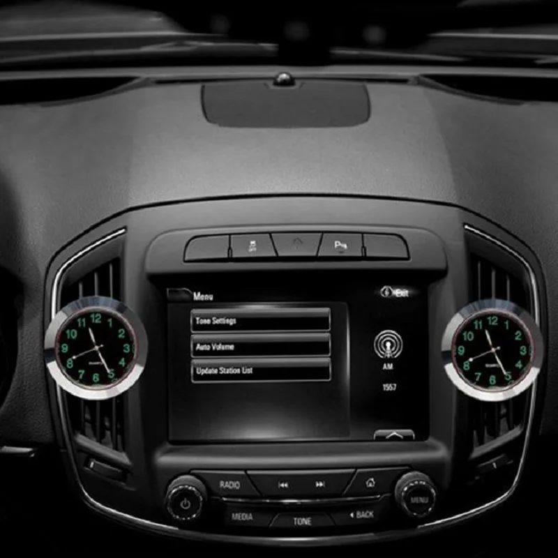 Автомобильные светящиеся часы с зажимом Авто вентиляционное отверстие