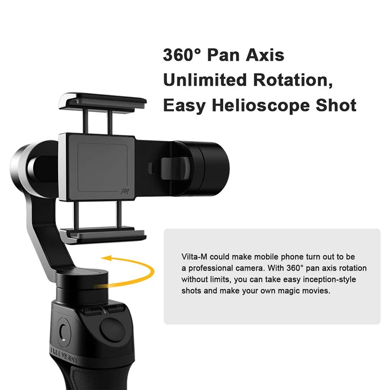  Freevision Vilta-M/Vilta-M Pro 3 Axis Handheld Gimbal Stabilizer Portable Gimbal for iPhone Andriod