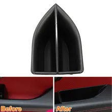 BBQ@ FUKA 2 шт./набор ABS коробка для хранения передней двери ручка контейнер держатель подходит для Range Rover Evoque стайлинга автомобилей