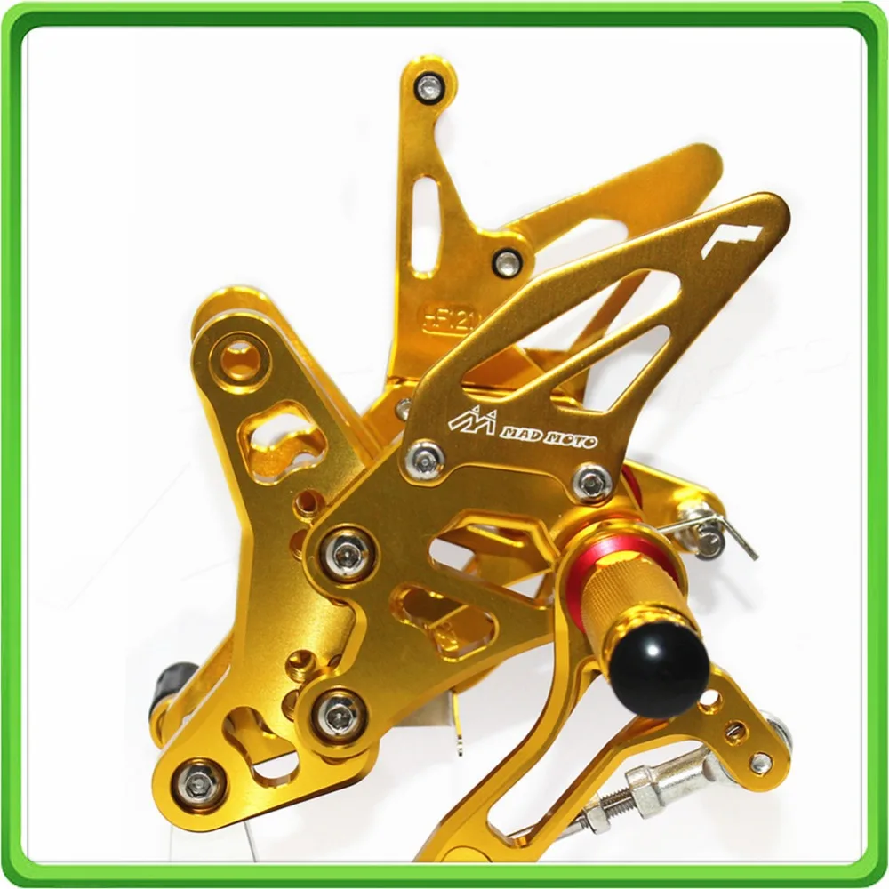 CNC Adjustable Rear Sets Rearset Footrest Foot Rest Pegs for Suzuki SV650 SV650S 2016 2017 2018 (45)