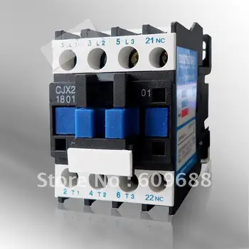 

High quality ac contactor 18A(LC1)CJX2-1801 220V 380V 36V silver contact point