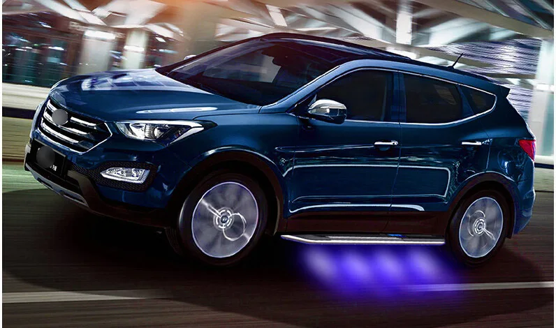 Подходит для IX35/IX25/New Santa Fe(IX45) ходовой/боковой шаг/боковой бар, с светодиодный свет. Последняя модель, от ISO9001 Топ завода