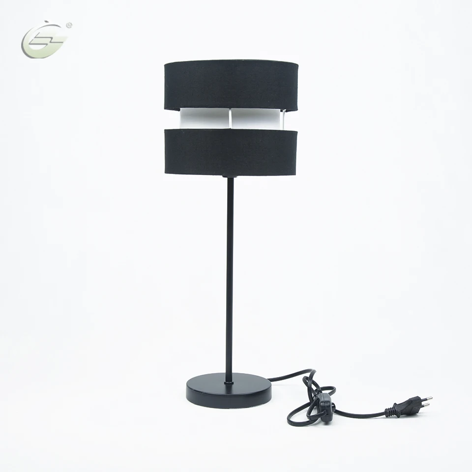 

E14 Led Black Table Lamp Morden American Desk Lamp Reading Lamp Night Lighting for Bedroom Art Decor