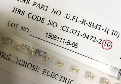 

10pcs X U.FL-R-SMT-1 U.FL-R-SMT-1（10） U.FL-R-SMT U.FL-R Connector new Free Shipping