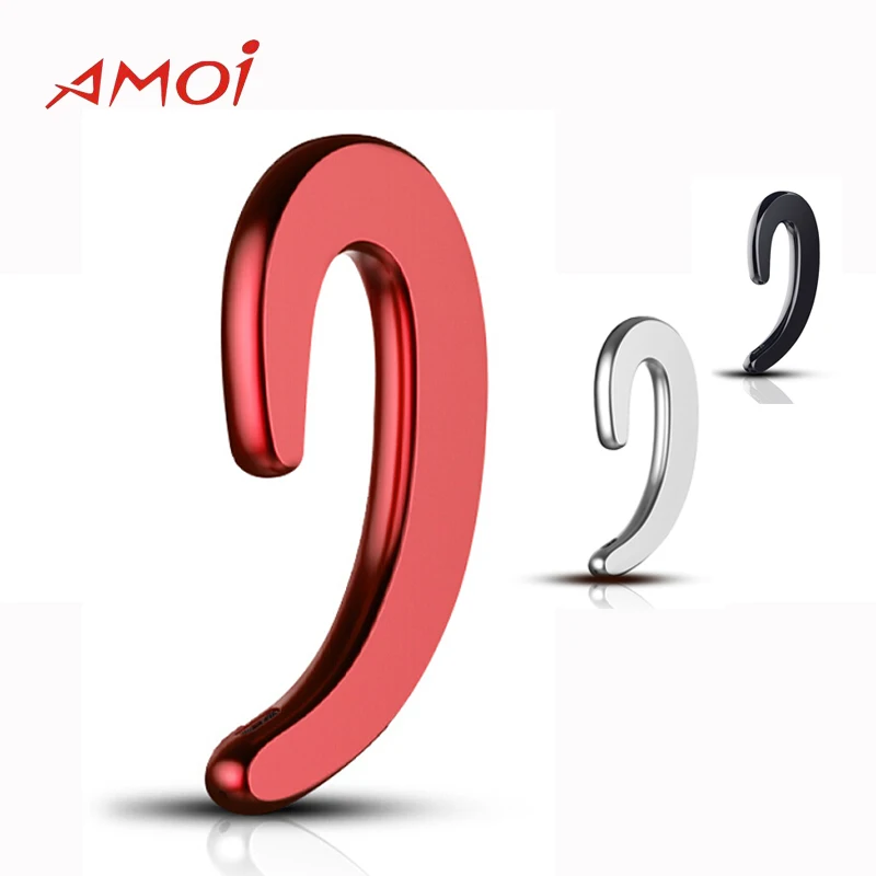 

Amoi Business Wireless Headset S9 Support Android/IOS/WP with Bluetooth 4.1 CVC6.0+DSP noise reduction for Galaxy S9 S9 Plus
