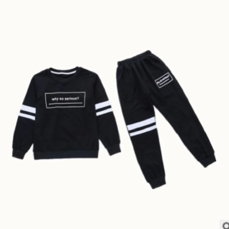 

Boys And Girls Sports Clothing Sets 2019 New Kids Clothes Sports Sets Children's Clothing Sets 2 Patchwork Colors Size6-14 ly224