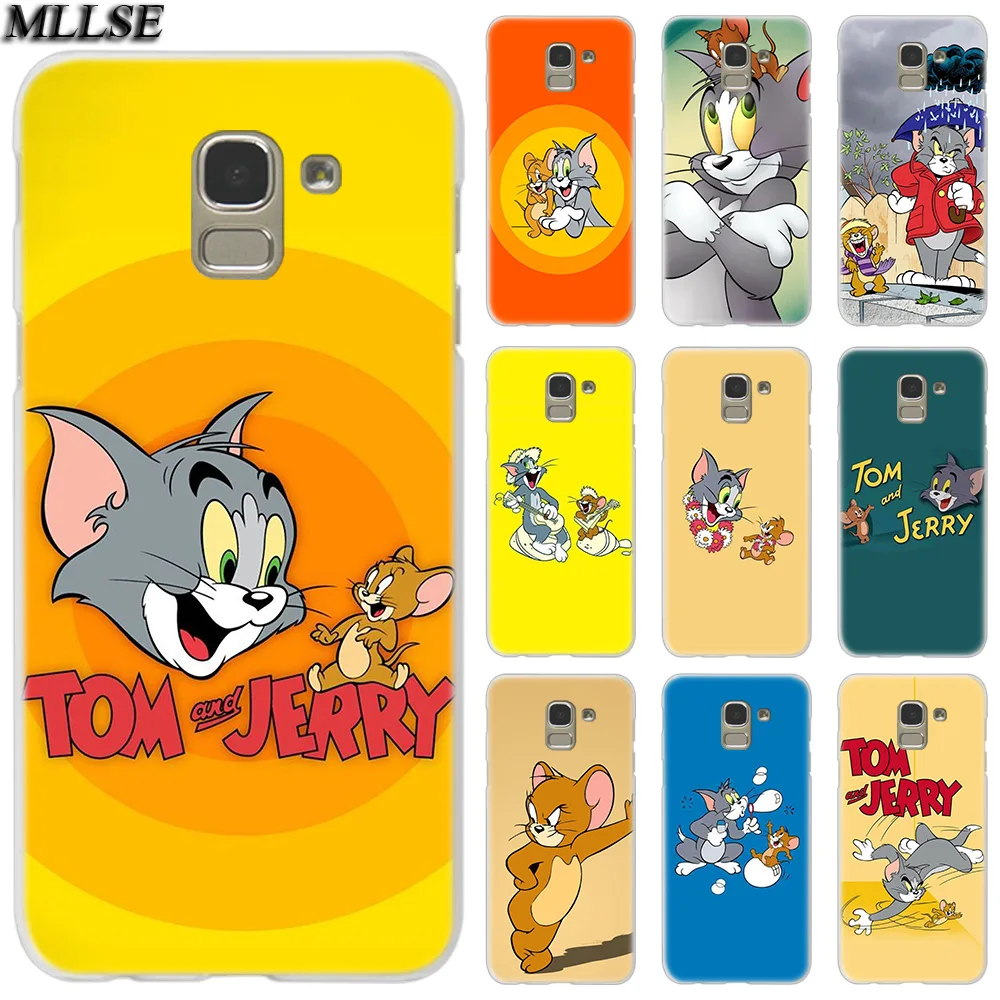 

MLLSE Tom and Jerry Hard Case for Samsung Galaxy J2Pro J4 J6 J8 2018 J3 J5 J7 2016 2017EU Prime CORE Plus Hot Fashion Cover