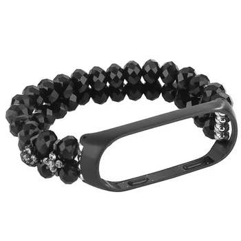 

Crystal Smart Watch Wristband Durable Band Strap Sport loop Strap Watch Accessories Length 140mm Adjustive For Xiaomi Mi Band 4