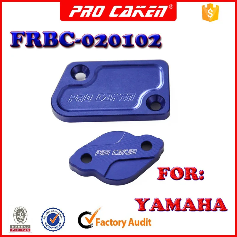 CNC rear front Brake Reservoir Cap Master Cylinder Cover for yamaha yz