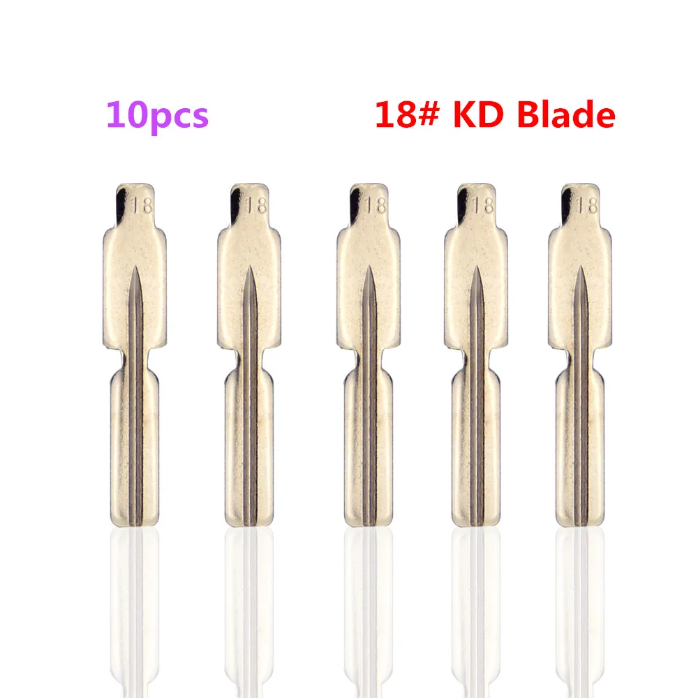 

10pcs/lot High quality KEYDIY Flip Folding Key Uncut Blank Blade HU58 For BMW Remote KD 18# Blade