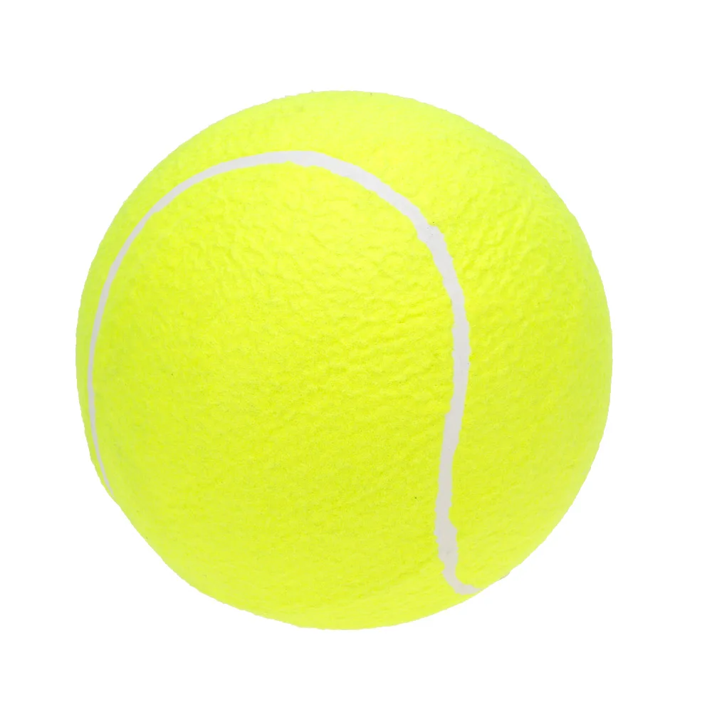 9.5in мяч для большого тенниса для домашних животных жевательные игрушки большой надувной Теннисный мяч Jumbo принадлежности для мячей