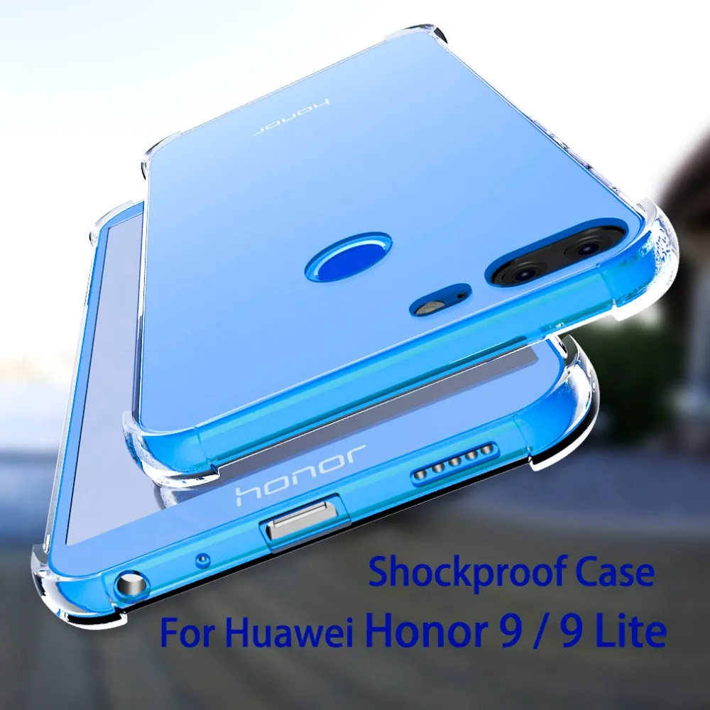 Silicone Case For Huawei Honor 9 Lite Cover Shockproof Funny Matte ...