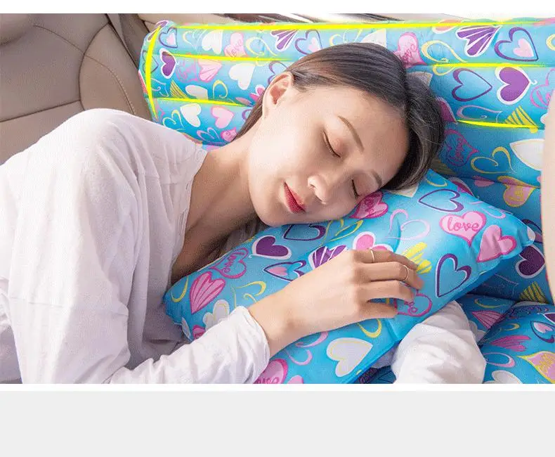 Автомобильное заднее сиденье Чехол воздушный матрас путешествия кровать надувной матрас Хорошее качество Кемпинг Упаковка Сумка 2019