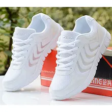 Breathable EVA Woman casual shoes 2017 New Arrivals mesh flat women fashion shoes