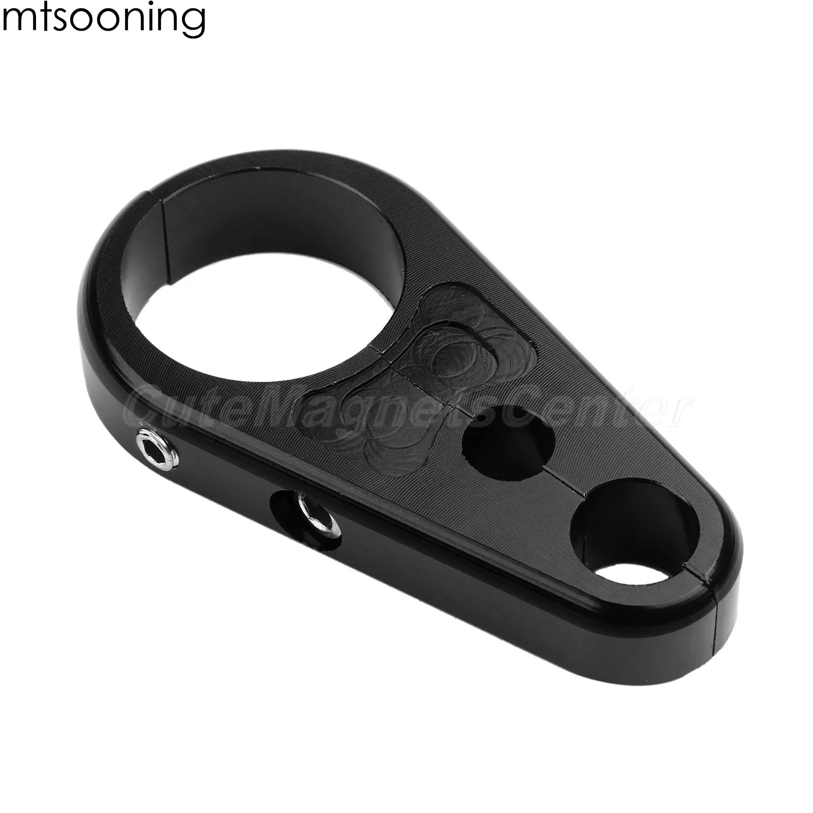 Chrom Kupplung / Gaszug Klemme Für Motorräder - 1-3/8 Zoll (35 Mm