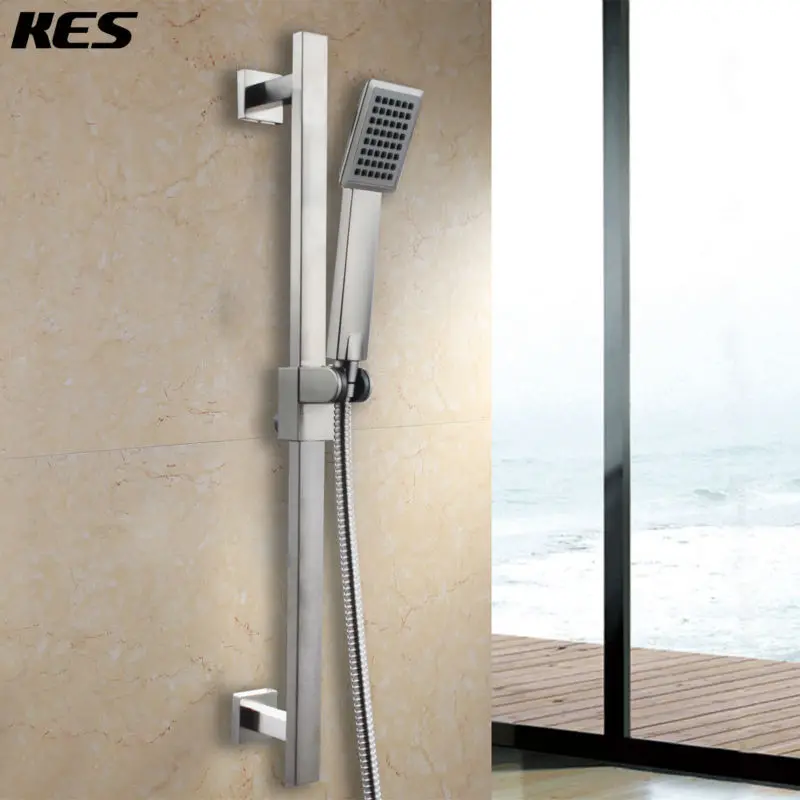 KES F211 2+KP126 2 Single Function Hand Shower Head with Adjustable