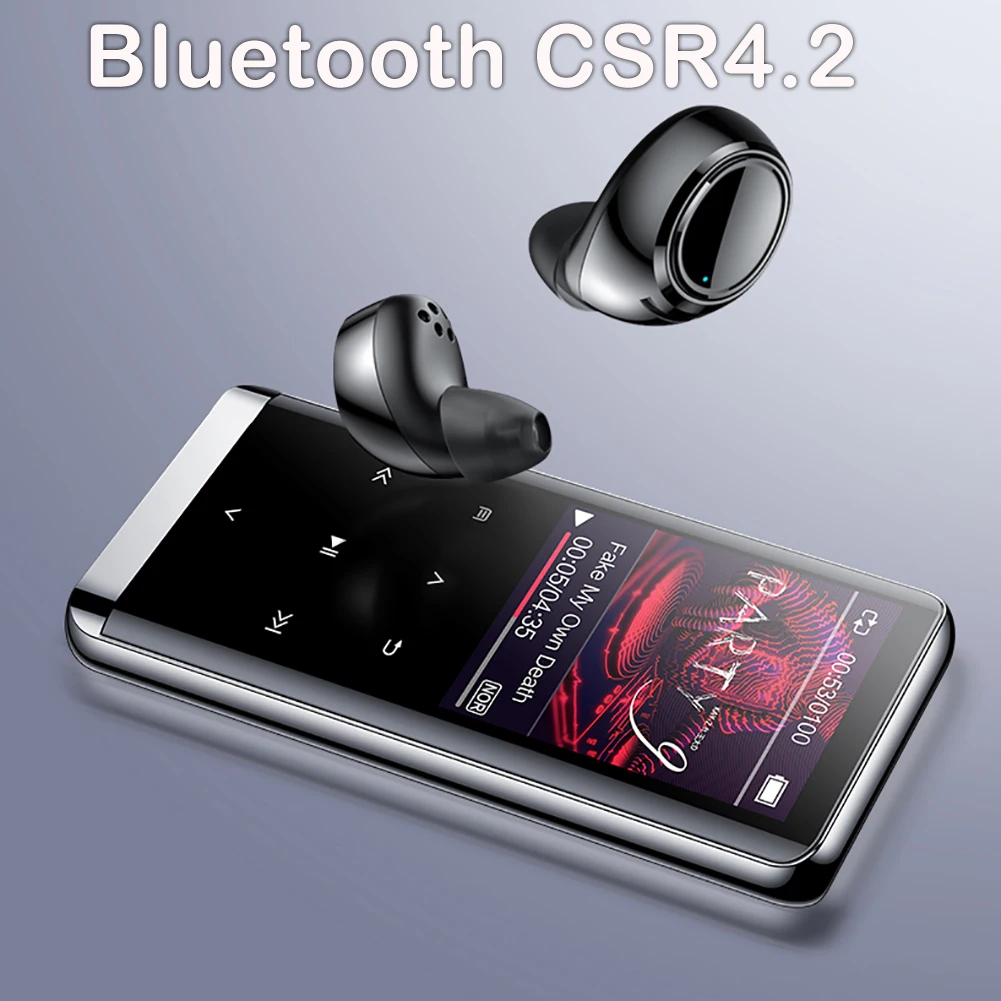 8G/16G Мини Bluetooth Mp3 плеер сенсорный экран Lossless запись ручка HIFI музыкальный плеер с микрофоном OTG