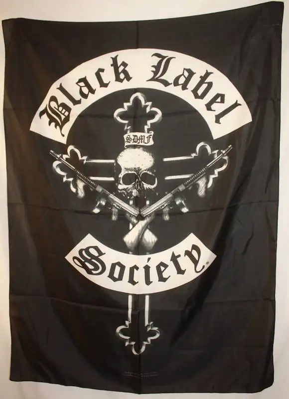 

3ft x 5ft 3 x5ft BLACK LABEL SOCIETY Crucifix Cross Flag print Polyester banner flag Size 150*90cm