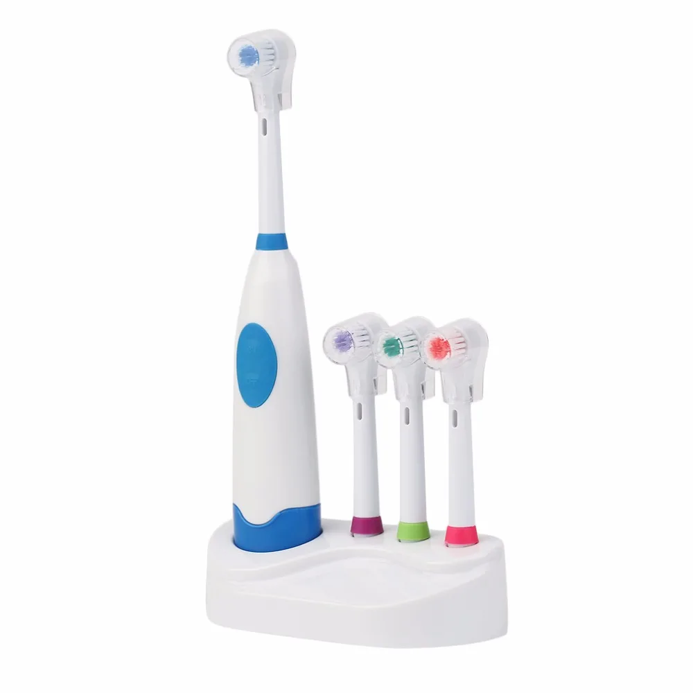 Portable Battery Operated Electric Toothbrush Set 1 Adult Toothbrush+3 Brush Heads Ultrasonic Sonic Rotary Electric Toothbrush Portable Battery Operated Electric Toothbrush Set 1 Adult Toothbrush+3 Brush Heads Ultrasonic Sonic Rotary Electric Toothbrush