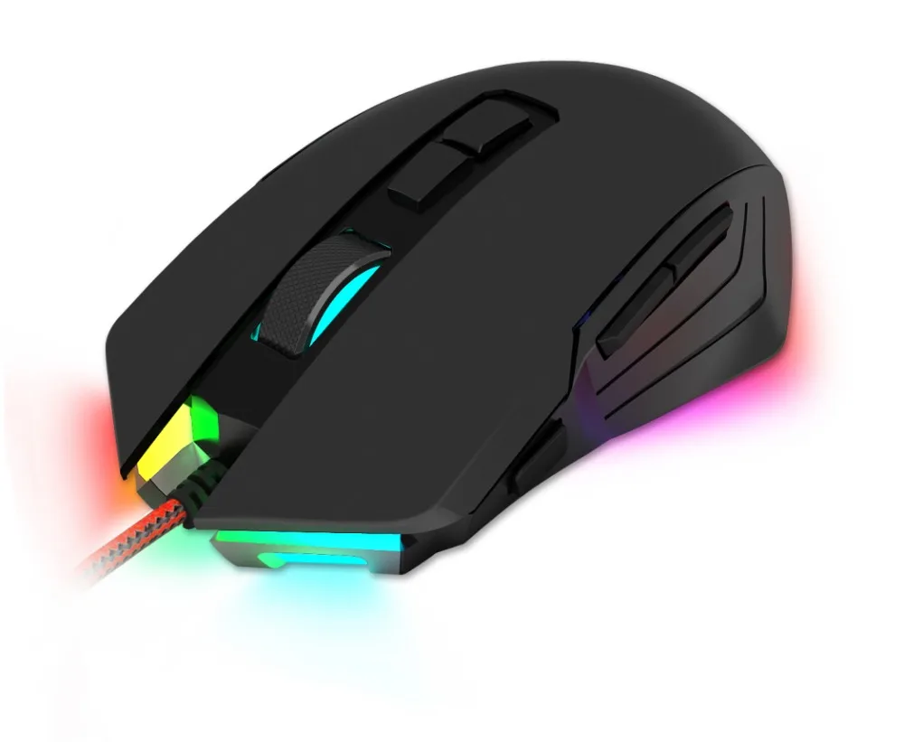 Игровая мышь Redragon M715 10000 DPI с боковыми кнопками|Мыши| |