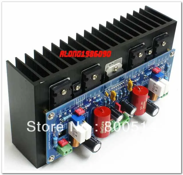 

LM4702+2SA1943+2SC5200 Audio power Amplifier AMP Board with heatsink