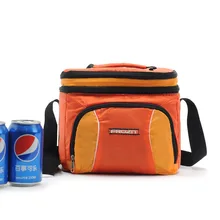 Freies verschiffen!! FROZN 2 Schichten Lunchbox Picknick Kühltasche Isolierte Reise Eingebaute kunststoff-box