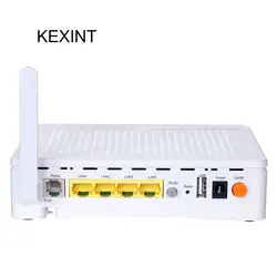 KEXINT GPON ONU FTTH 4 порта OLT POTS + wifi GPON ONU с usb-адаптером