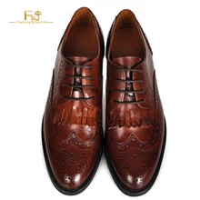 Женские туфли-оксфорды с закругленным носком на плоской подошве; винтажные туфли на шнуровке; Осенние повседневные туфли с перекрестной шнуровкой и острым носком; большие размеры 16, 14; FSJ; коричневый цвет