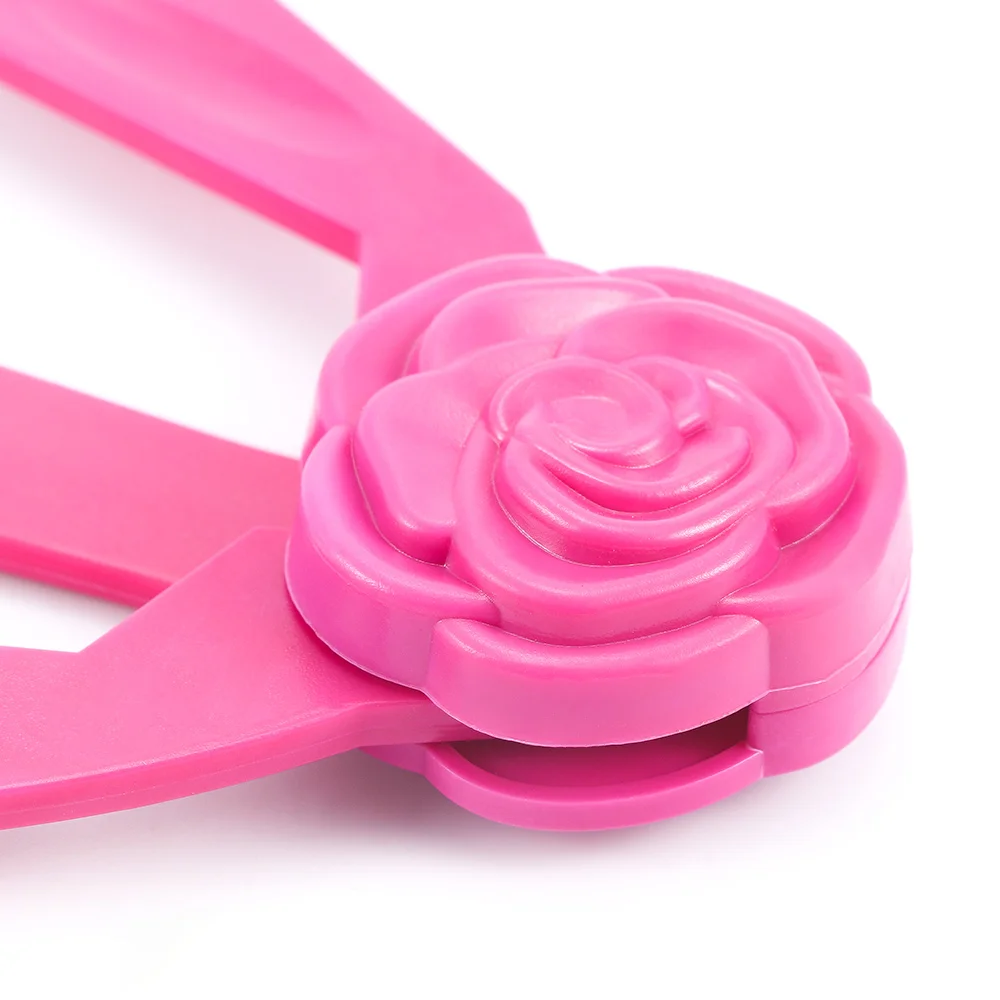 Eyebrow Shaper Template Symmetrical Measuring Stencil Rose Red Ruler Brow Shaping Kit Makeup Tool