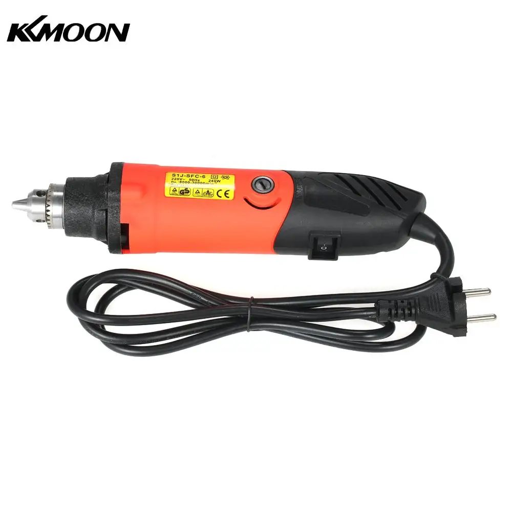 

KKmoon 240W AC220V Multi-functional Electric Grinder Drill 6-Speed Variable Speed Polishing Machine Rotary Power Tool