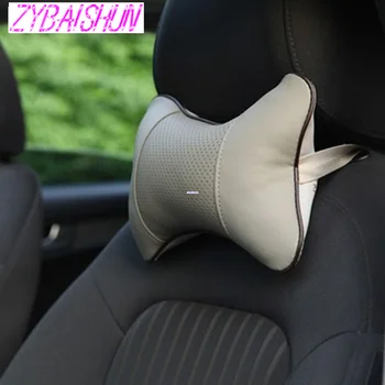 

2PCS /neck headrest breathable car pillow car styling accessories for Audi all series Q3 Q5 SQ5 Q7 A1 A3 S3 A4 A4L A6L A7 S6 S7