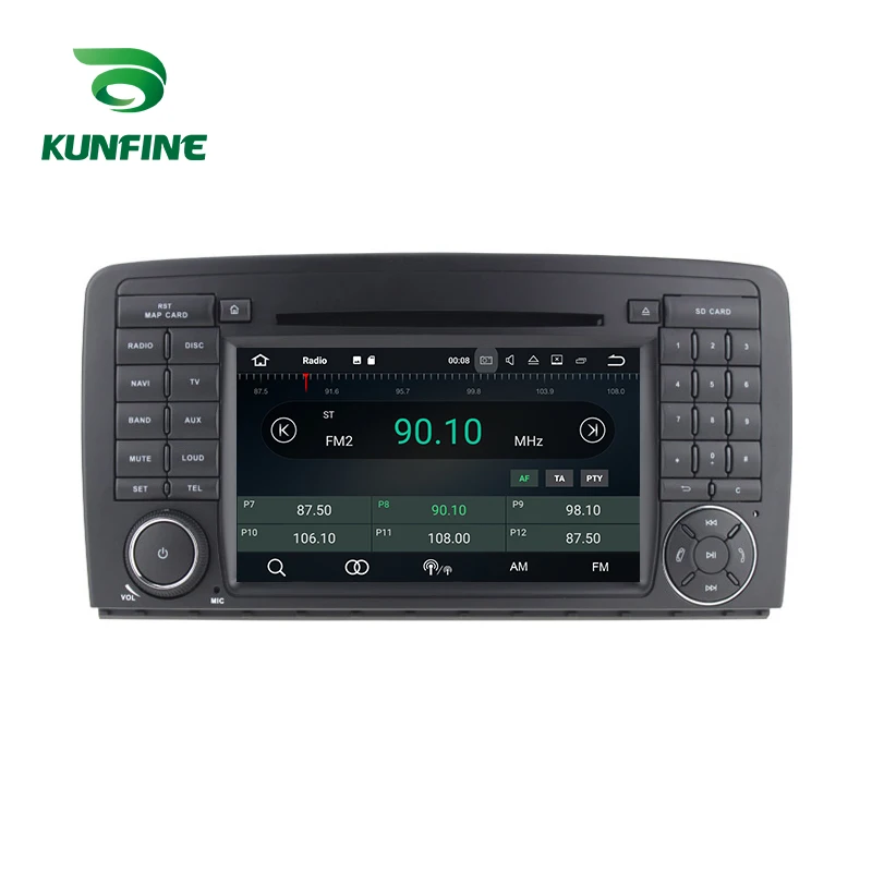 Best Android 9.0 Core PX6 A72 Ram 4G Rom 64G Car DVD GPS Multimedia Player Car Stereo For Benz R-W251/R280 2006-2016 Radio Headunit 2