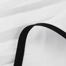 Уход за волосами обертка для стрижки волос полиэстер для взрослых Водонепроницаемая Ткань Салон Парикмахерская плащ для парикмахерской парикмахер белый Apr18