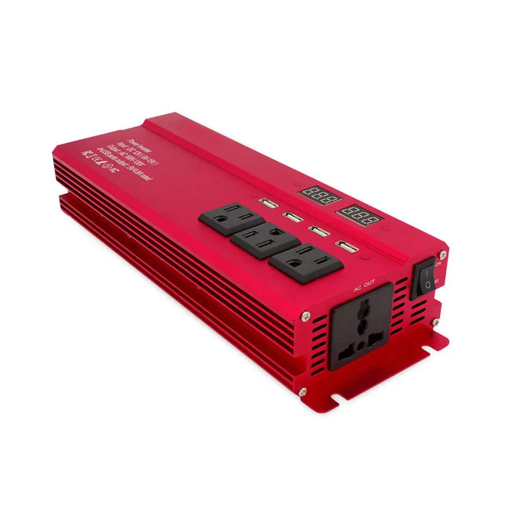 

DC12V To AC110V Solar Power Inverter High Performance Vehicle Car Inverter for Solar Inverter Charger Outdoor for Supply