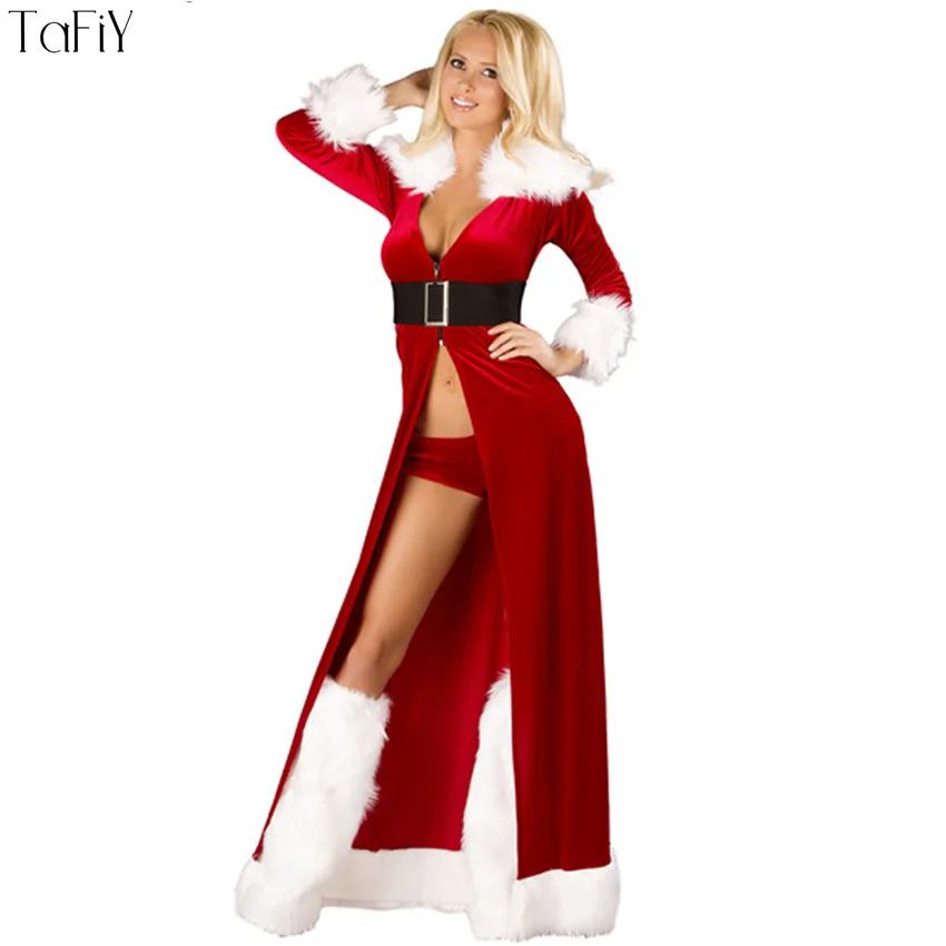 Cosplay&ware Tafiy Women Christmas Halloween Costume Long Cloak Girl Elf Fancy Dress Cosplay Party Adult -Cosplayware Store HTB1j 9VXgr5ZeJjSZFqq6zfvVXa0.jpg
