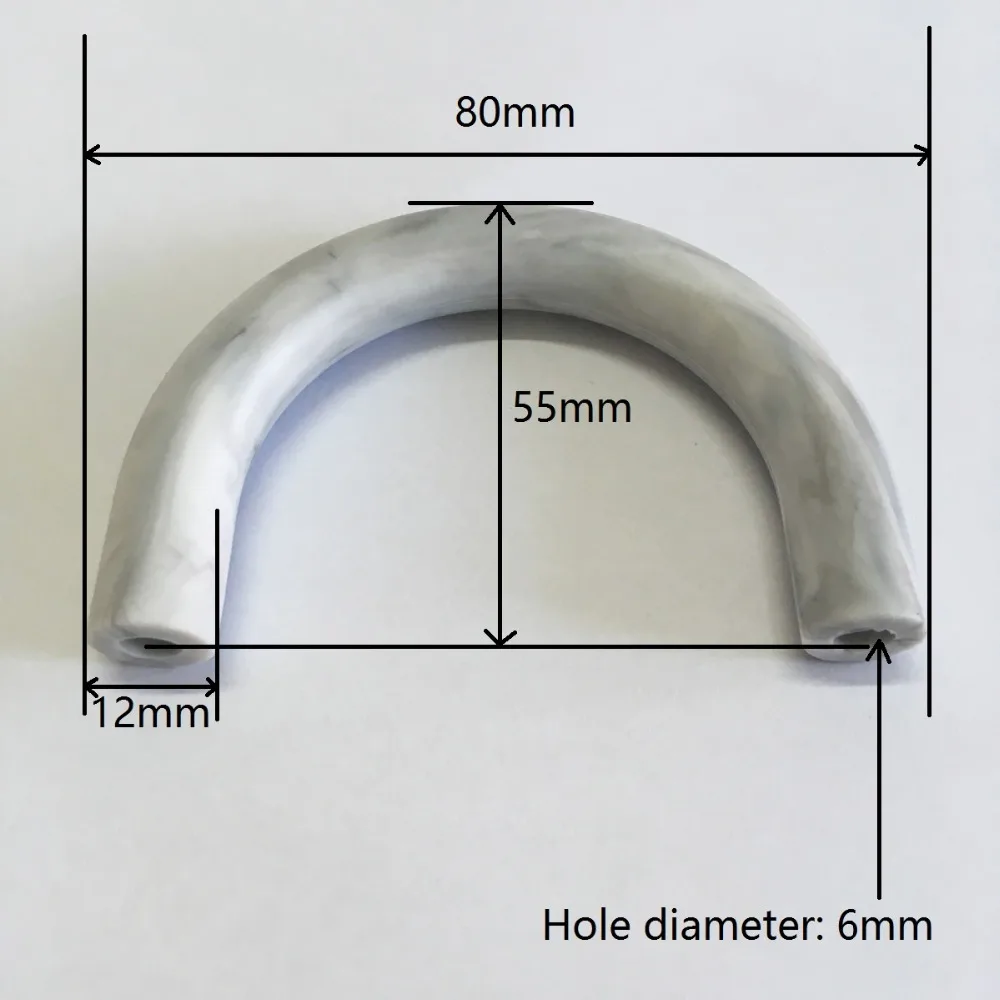 U tube pendant beads