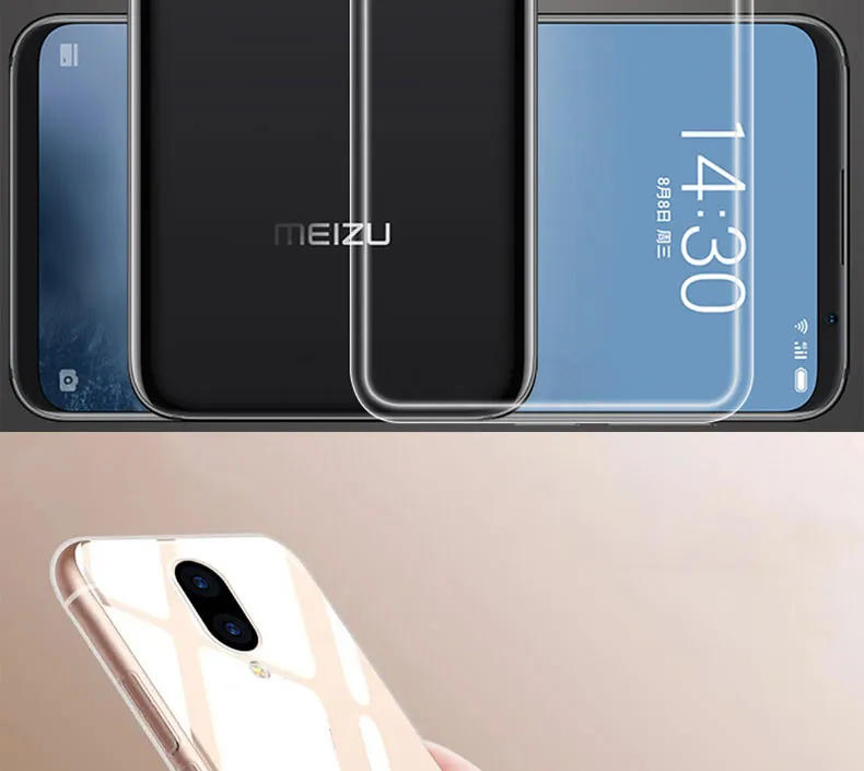 Прозрачный мягкий силиконовый чехол для Meizu M5 M5S M6 M6S M15 M5 Примечание M6 примечание 15 Lite 15 16th Plus Pro 7 ультра тонкий чехол для телефона сумка